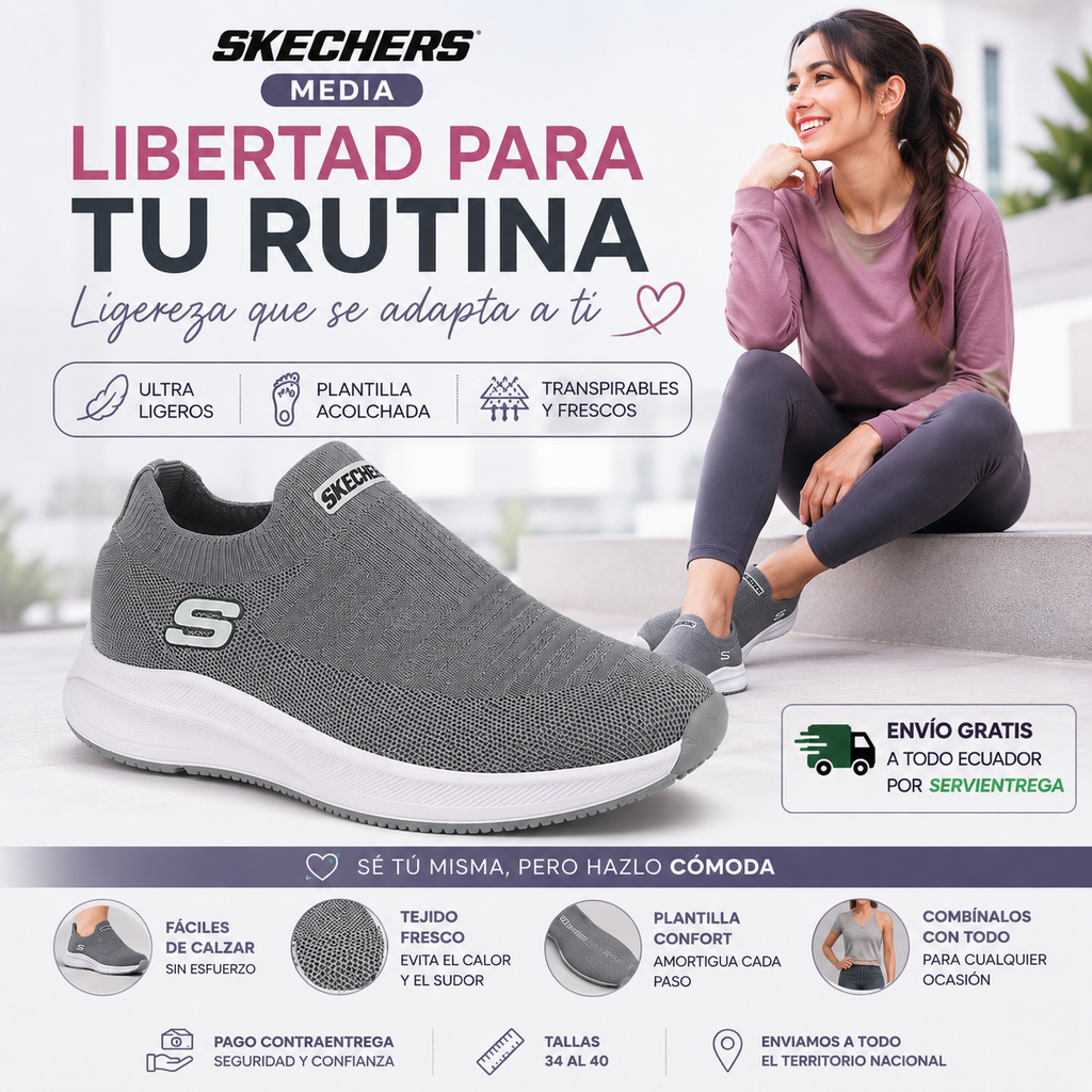 Skechers Media (🇪🇨 Versión ecuador)